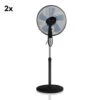 Summerjam Standventilator 2er-Set Standlüfter 50W 3 Stufen Schwarz -Haushaltsgeräte Förderung 60002057 yy 0001 titel Klarstein Summerjam Standventilator 2erSet schwarz