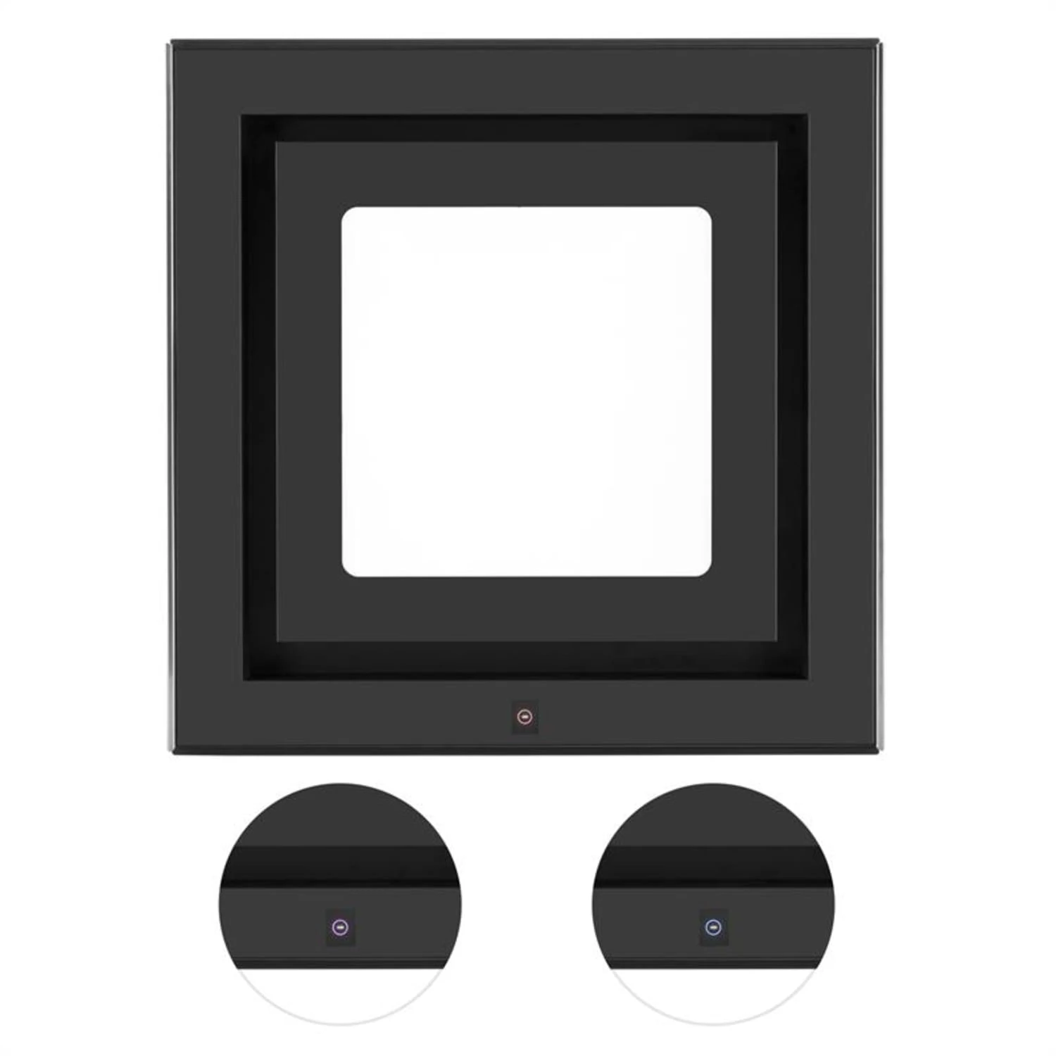 Kronleuchter Dunstabzugshaube Umluftset Aktivkohlefilter Schwarz 7 Kronleuchter Dunstabzugshaube Umluftset Aktivkohlefilter Schwarz - Image 5