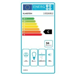Bon Vivant Rouge Dunstabzugshaube Umluftset Aktivkohlefilter Rot -Haushaltsgeräte Förderung 60002232 energy label