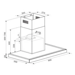 Bon Vivant Rouge Dunstabzugshaube Umluftset Aktivkohlefilter Rot -Haushaltsgeräte Förderung 60002232 yy 0008 logo Klarstein Bon Vivant Rouge Dunstabzugshaube