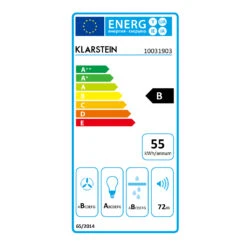 Zelda 90cm Dunstabzugshaube Umluftset 620 M³/h Aktivkohlefilter -Haushaltsgeräte Förderung 60002279 energy label