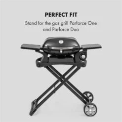 Parforce Duo Gasgrill 2 Brenner 4,4kW 15000BTU Gasschlauch Schwarz -Haushaltsgeräte Förderung 60002433 yy 0010 logo Klarstein Parforce Stand Grilltisch Zubehoer