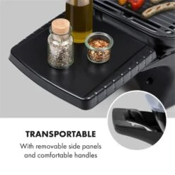 Parforce Duo Gasgrill 2 Brenner 4,4kW 15000BTU 300°C Gasschlauch Grau -Haushaltsgeräte Förderung 60002434 yy 0004 logo Klarstein Parforce Duo Gasgrill 2 Brenner grau