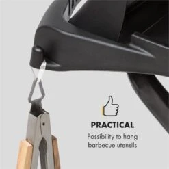 Parforce Duo Gasgrill 2 Brenner 4,4kW 15000BTU 300°C Gasschlauch Grau -Haushaltsgeräte Förderung 60002434 yy 0012 logo Klarstein Parforce Stand Grilltisch Zubehoer