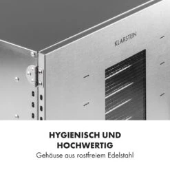 Master Jerky 16 Dörrautomat + Fleischhaken Set 1500W 40-90 °C 15h-Timer Edelstahl Silber -Haushaltsgeräte Förderung 60002668 de 0007 logo